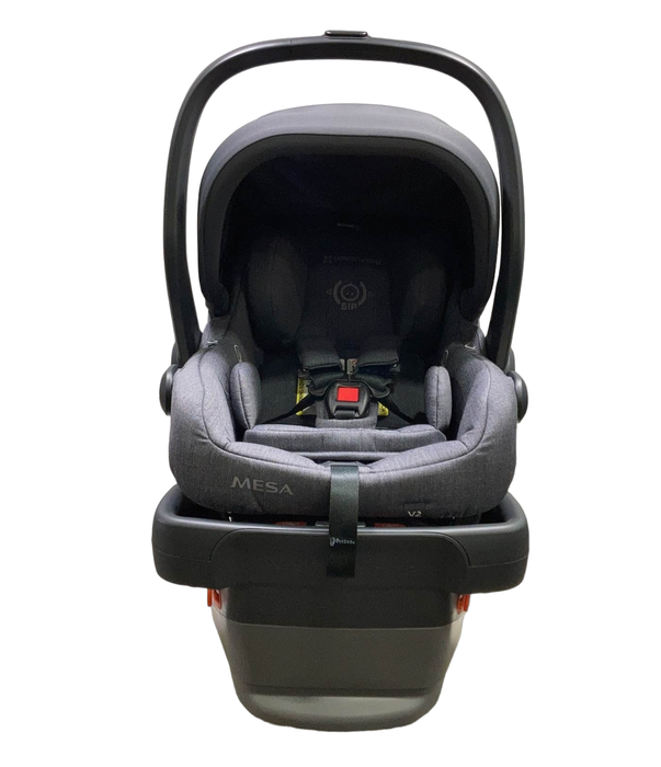 Shop UPPAbaby MESA V2 Infant Car Seat, 2023, Greyson (Charcoal Melange Merino Wool) at Goodbuygears