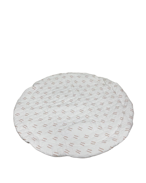 Shop Poppyseed Play Extra Padded Round Play Mat, Neutral Lines at Goodbuygears