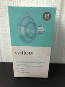 secondhand Willow Milk Container Inserts For 2.0 Or 3.0, 24 mm
