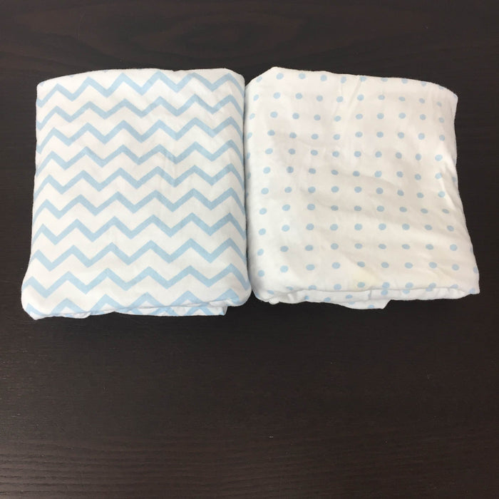 used Graco Pack n Play Fitted Sheet, 2 Pack