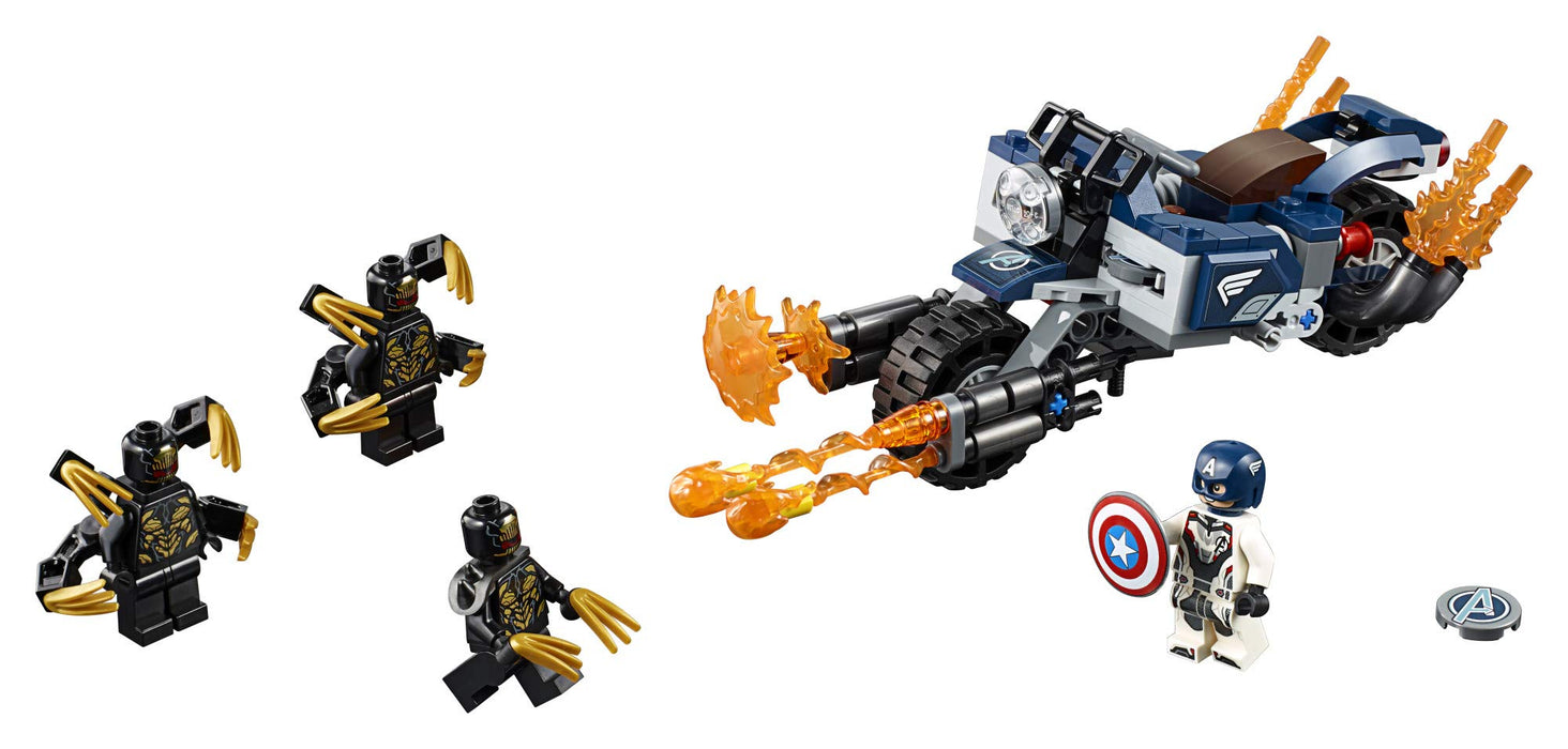 LEGO Marvel Avengers Captain America: Outriders Attack 76123 Building Kit