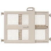 used Safety 1st Pressure Mount Lift, Lock and Swing Gate, /White