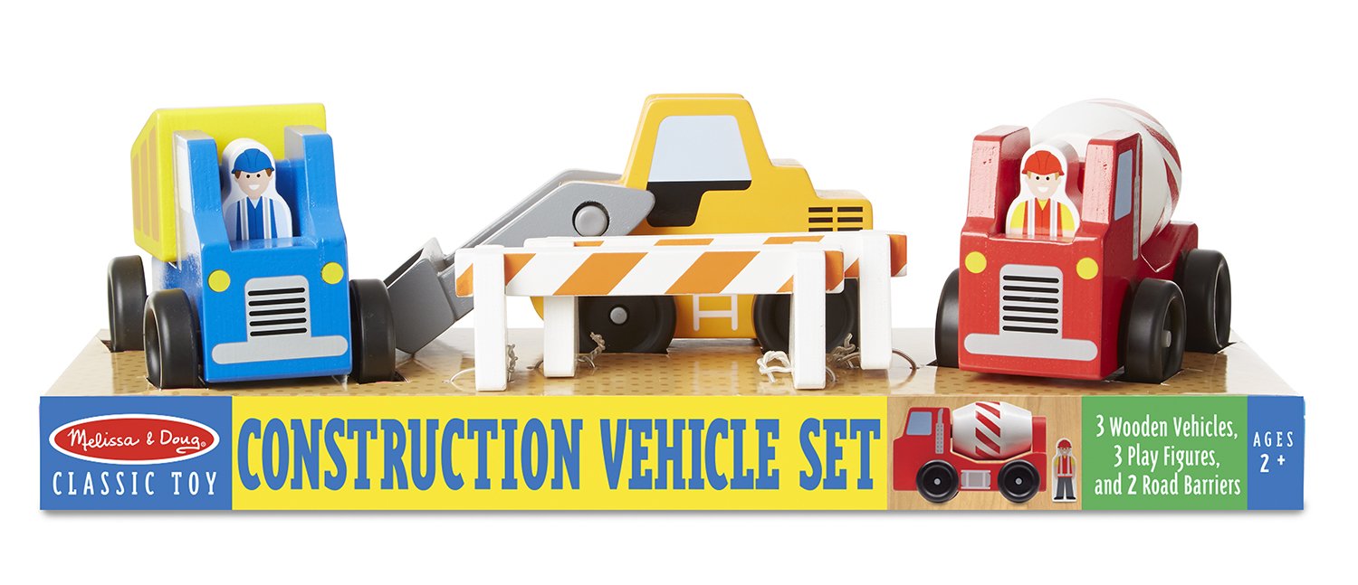 Shop Melissa & Doug Construction Vehicle Wooden Playset at Goodbuygears