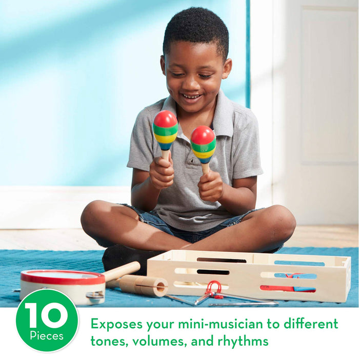 Melissa & Doug Band-In-A-Box, Clap! Clang! Tap!
