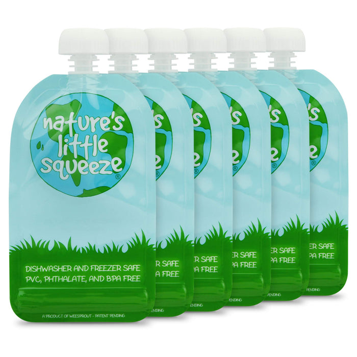 Nature’s Little Squeeze Reusable Food Pouches