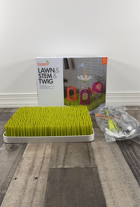 Shop Boon Lawn Countertop Drying Rack With Stem And Twig at Goodbuygears