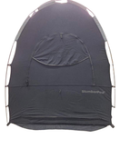 Shop SlumberPod 3.0 Sleep Canopy with Fan, Black with Gray Accents at Goodbuygears