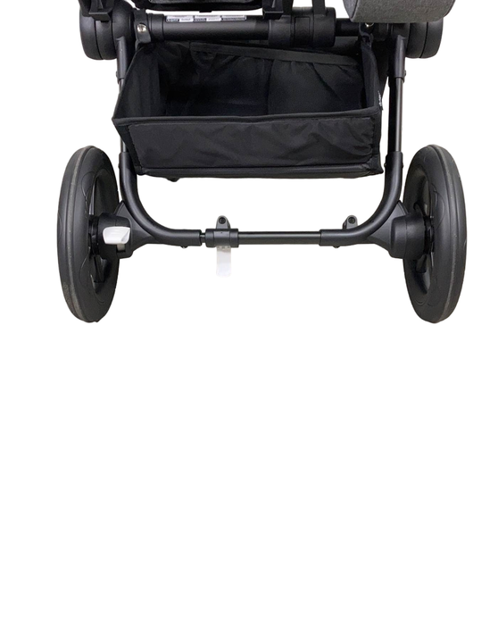 Shop Bugaboo Donkey 5 Mono Stroller, 2022, Black, Grey Melange, without Canopy at Goodbuygears