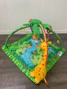 used Fisher Price Rainforest Melodies and Lights Deluxe Gym