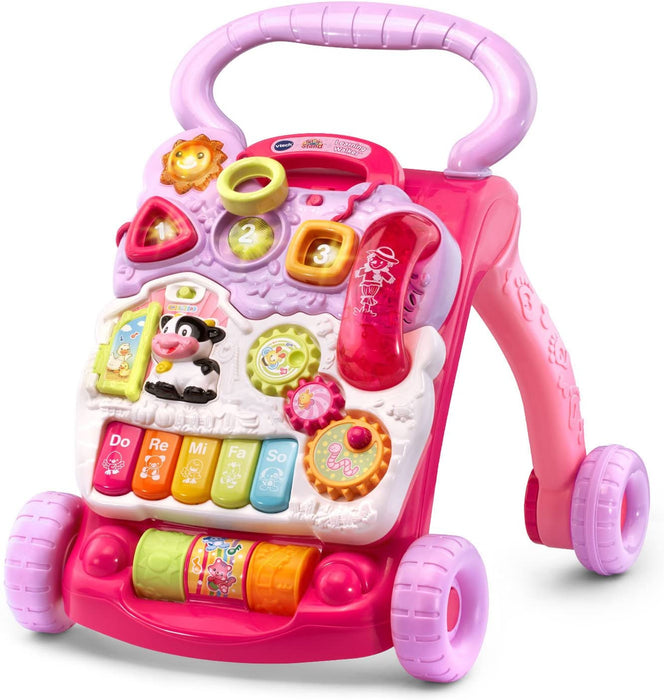 VTech Sit-To-Stand Learning Walker, Orange