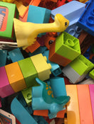 secondhand BUNDLE Duplo Blocks, In Container