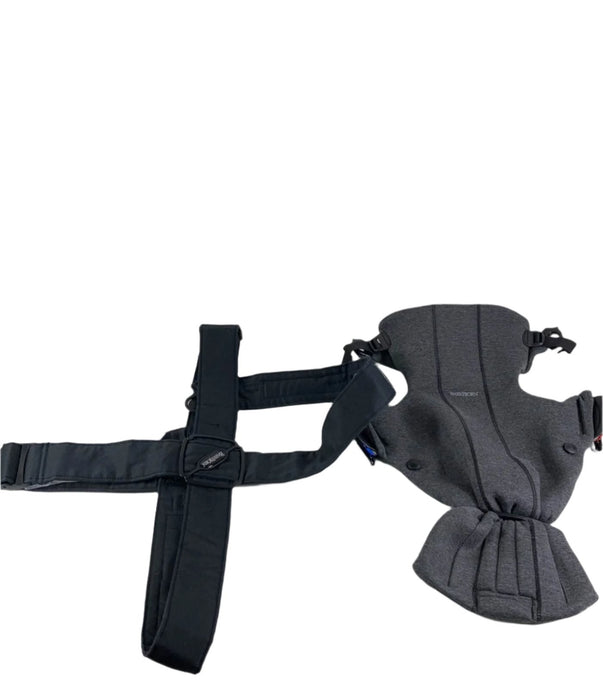 Shop BabyBjorn Baby Carrier Mini, Charcoal Gray 3D Jersey at Goodbuygears