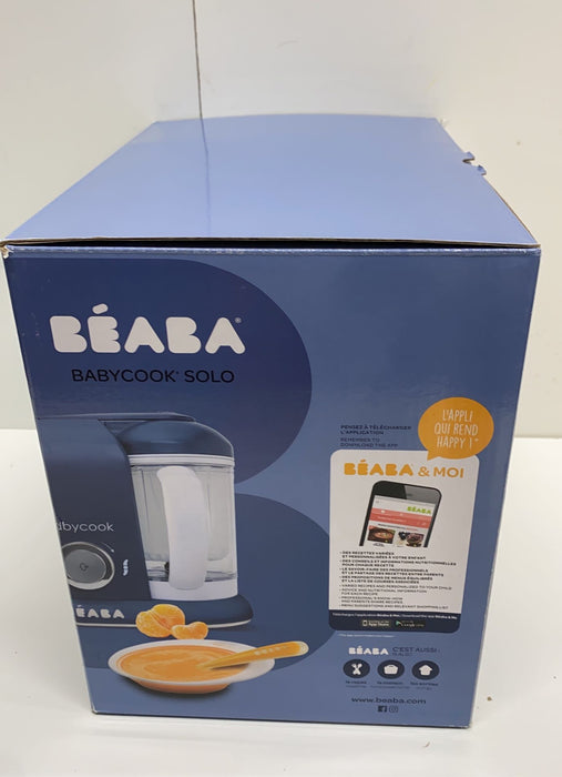 secondhand Beaba Babycook Solo 4-in-1 Baby Food Maker, Navy