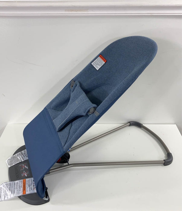 Shop BabyBjorn Bouncer Bliss, 3D Jersey, Dove Blue at Goodbuygears