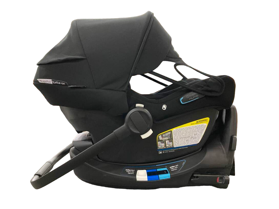 Shop Bugaboo Turtle Air By Nuna Car Seat, 2022, Black at Goodbuygears