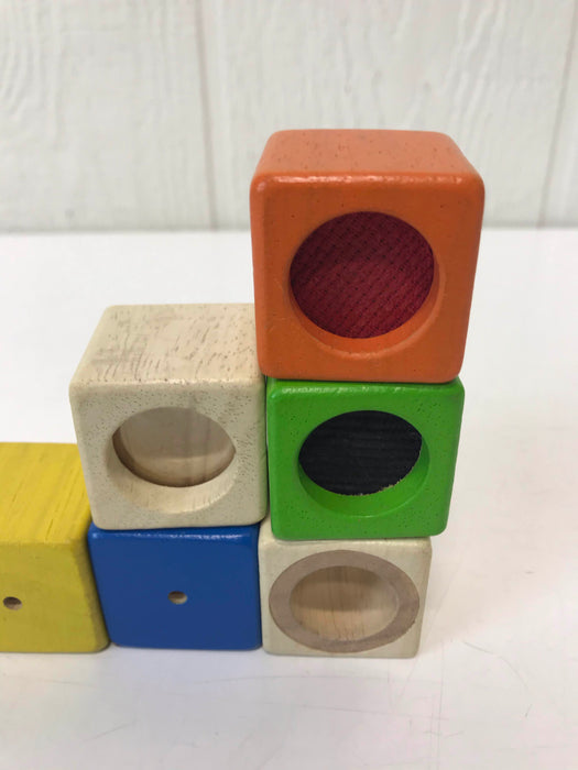secondhand Plan Toys Activity Sensory Blocks