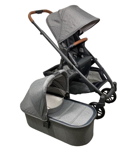 Shop UPPAbaby VISTA V2 Stroller, Greyson (Charcoal Melange), 2022 at Goodbuygears
