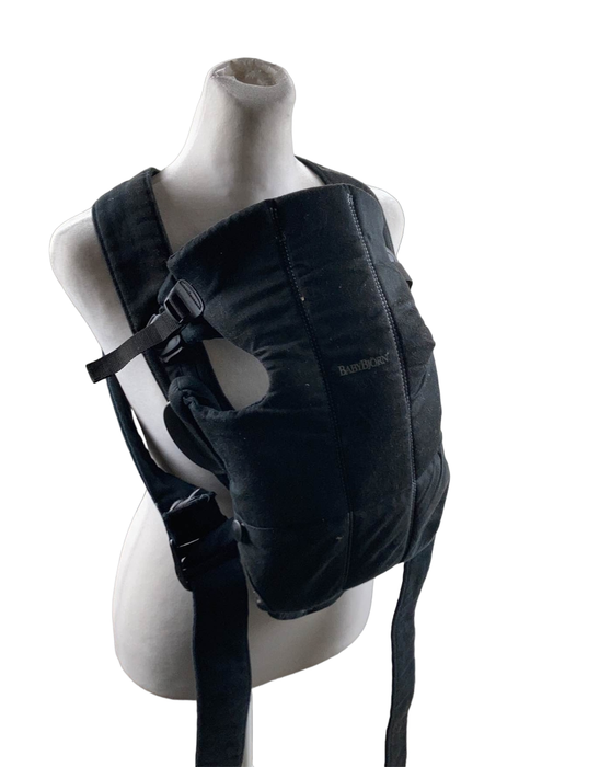 Shop BabyBjorn Baby Carrier Mini, Black Cotton at Goodbuygears
