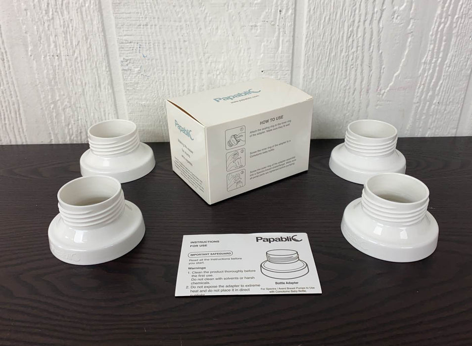used Papablic Direct Pump Bottle Adapters