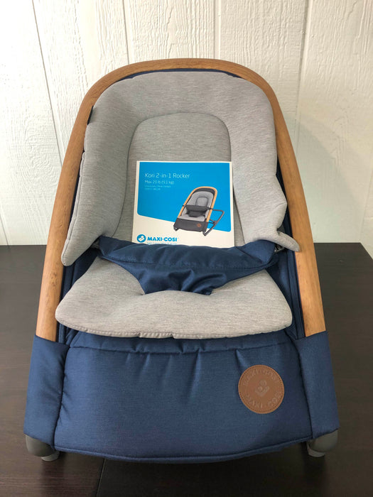 Shop Maxi-Cosi Kori 2-in-1 Rocker, Essential Blue at Goodbuygears