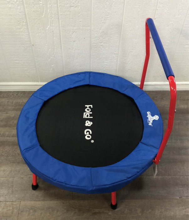 used The Original Toy Company Fold & Go Trampoline