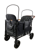 Shop Wonderfold W4 Luxe Quad Stroller Wagon, 2023, Volcanic Black at Goodbuygears