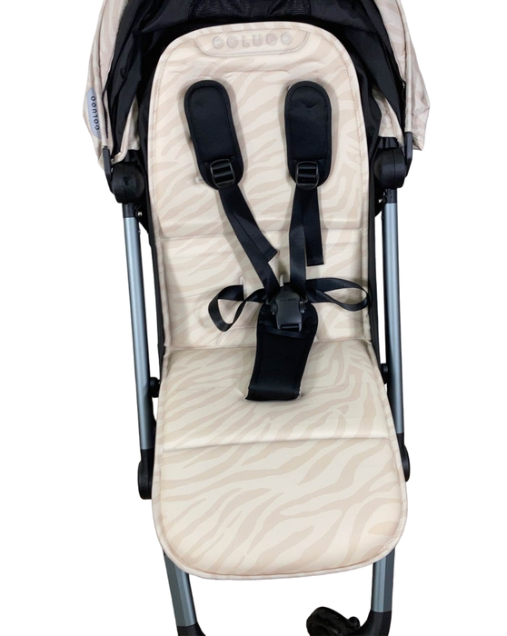 Shop Colugo Compact Stroller, 2022, Dune Zebra at Goodbuygears