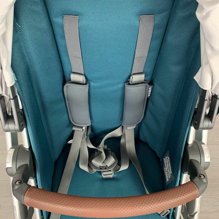 Shop UPPAbaby VISTA V2 Stroller, Finn (Deep Sea) at Goodbuygears