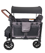 Shop Wonderfold W4 Luxe Quad Stroller Wagon, 2023, Charcoal Grey with Black Frame at Goodbuygears