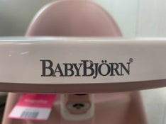 Shop Baby Bjorn High Chair, Powder Pink/Grey at Goodbuygears