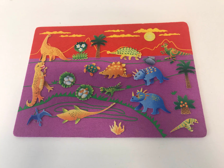 used Felt Tales Story Board, Dinosaur Days