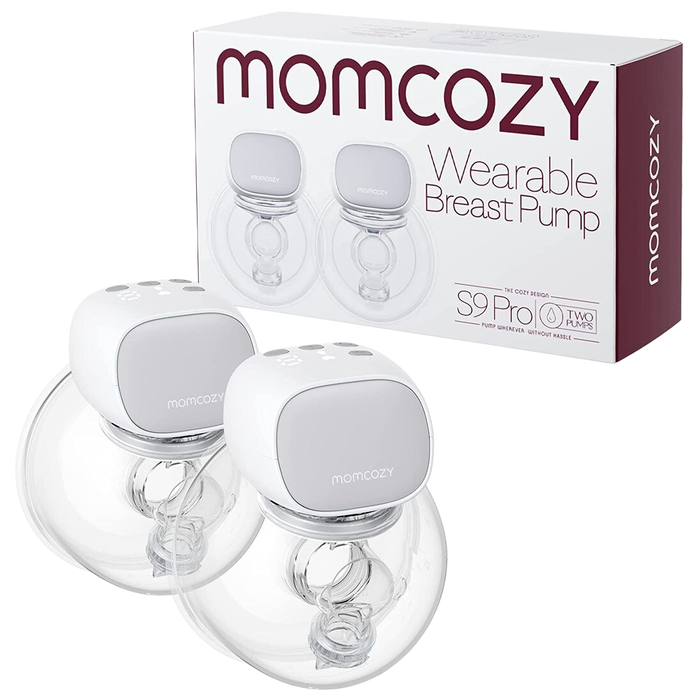 Momcozy S9 Pro Double Wearable Breast Pump, Gray
