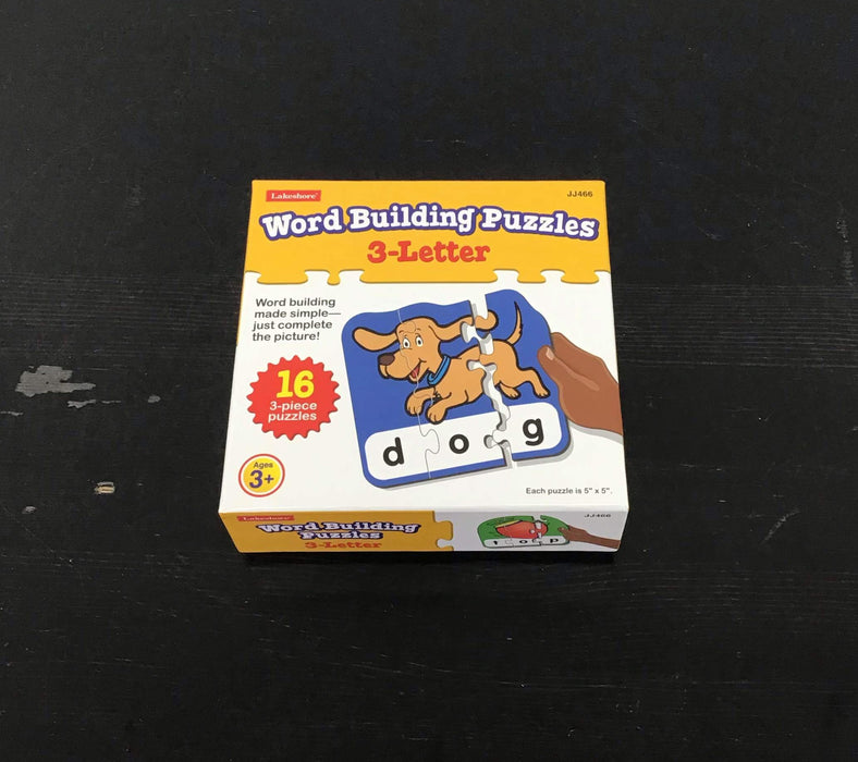 used Lakeshore Word Building Puzzles