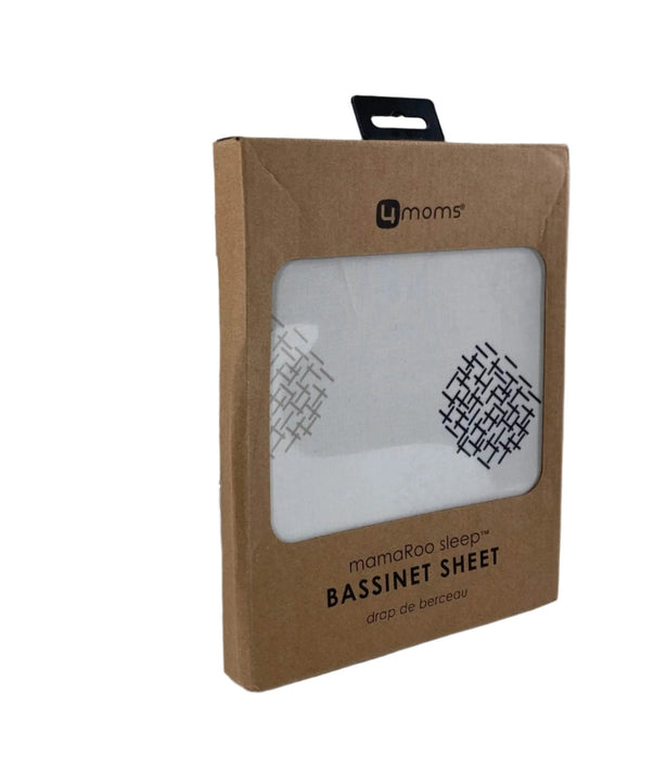 Shop 4moms MamaRoo Sleep Bassinet Sheet, White Crosshatch at Goodbuygears
