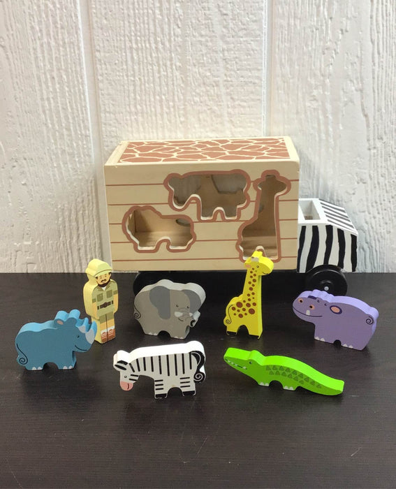 used Melissa & Doug Safari Animal Rescue Truck