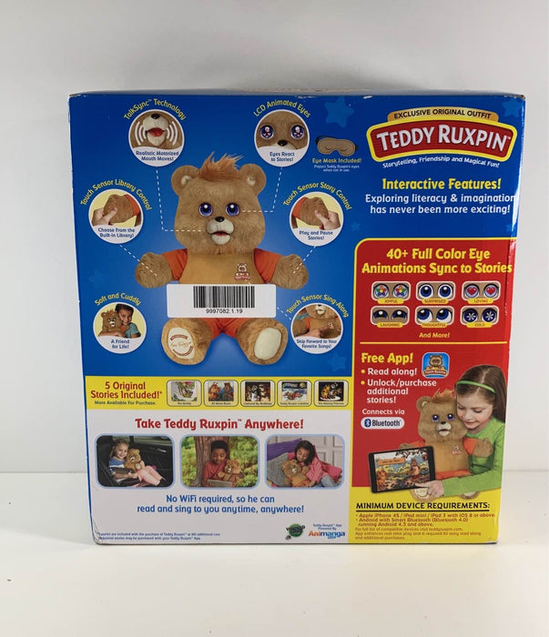 secondhand Teddy Ruxpin Original Storytelling Friend