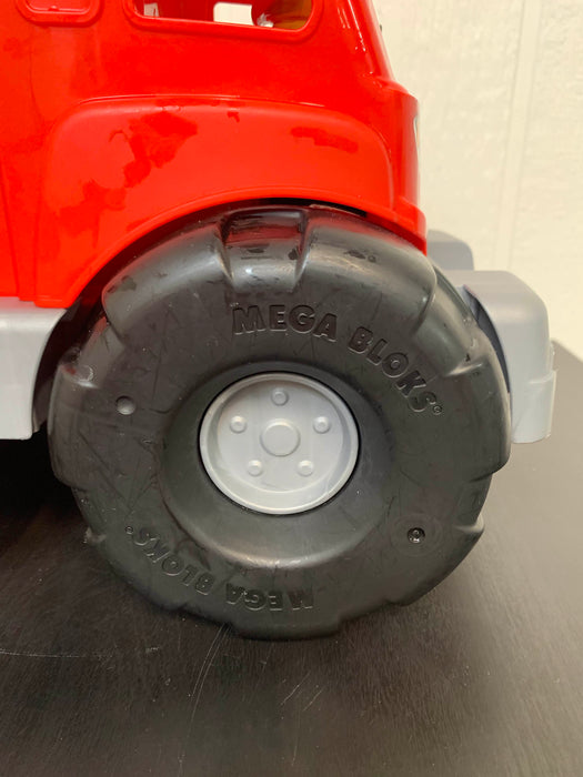 secondhand Mega Bloks Fire Truck Rescue Building Set