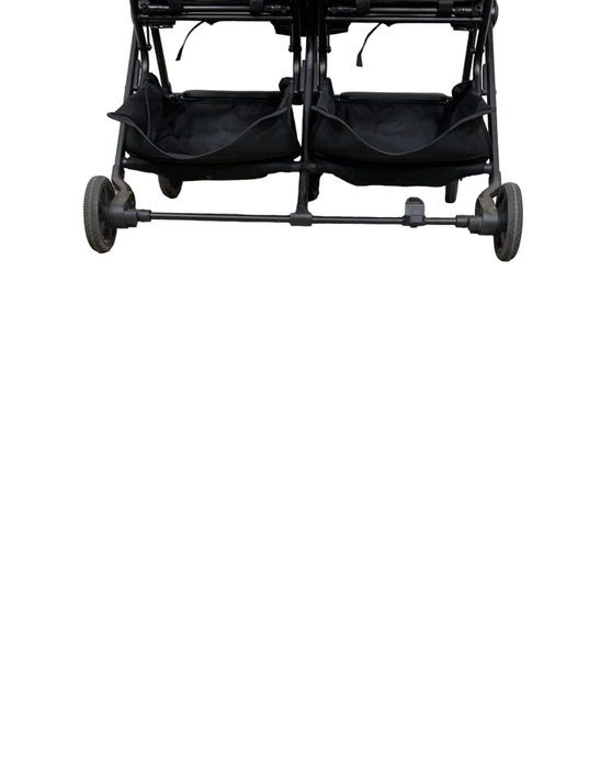 Mompush Lithe Double Stroller, 2022, Grey