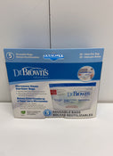secondhand Dr. Brown's Microwave Steam Sterilizing Bags, 5 Pack