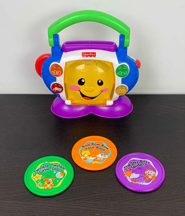 used Fisher Price Laugh and & Learn Sing With Me Musical CD Player