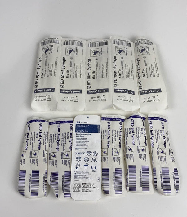 used BUNDLE Syringes