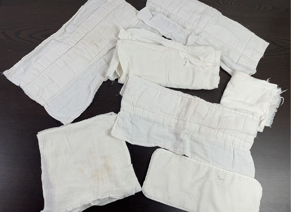 used BUNDLE Cloth Diaper Inserts