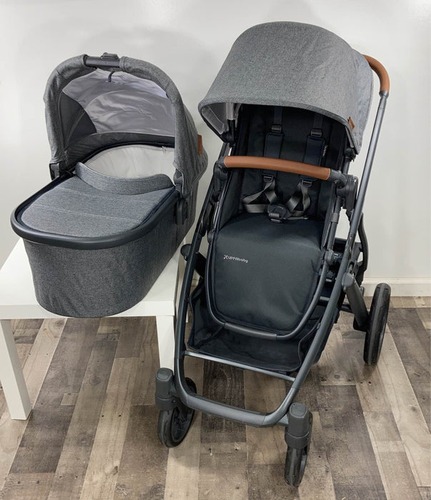 Shop UPPAbaby VISTA V2 Stroller, 2021, Greyson (Charcoal Melange) at Goodbuygears