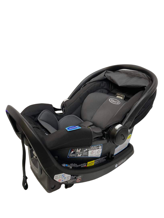 Shop Graco SnugRide SnugFit 35 Infant Car Seat, 2022, Gotham at Goodbuygears