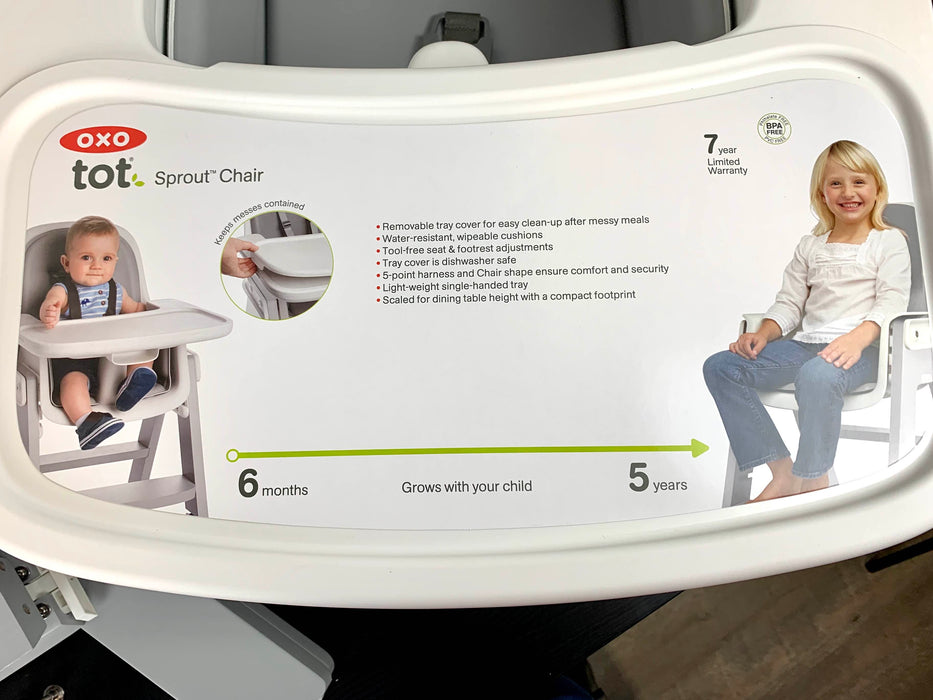 secondhand Oxo Sprout High Chair