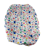 Shop Norani Organic Changing Cover, Colorful Hearts at Goodbuygears