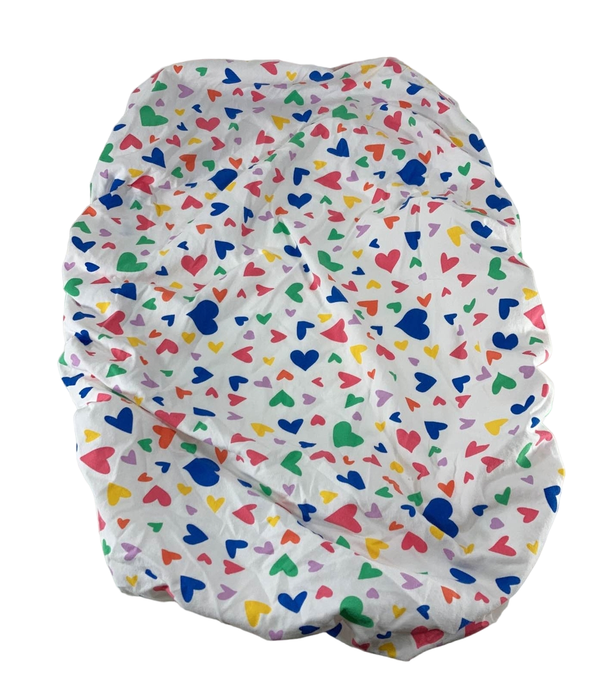 Shop Norani Organic Changing Cover, Colorful Hearts at Goodbuygears