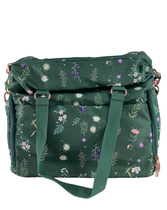 secondhand Sarah Wells Lizzy Breast Pump Bag, Olive Floral