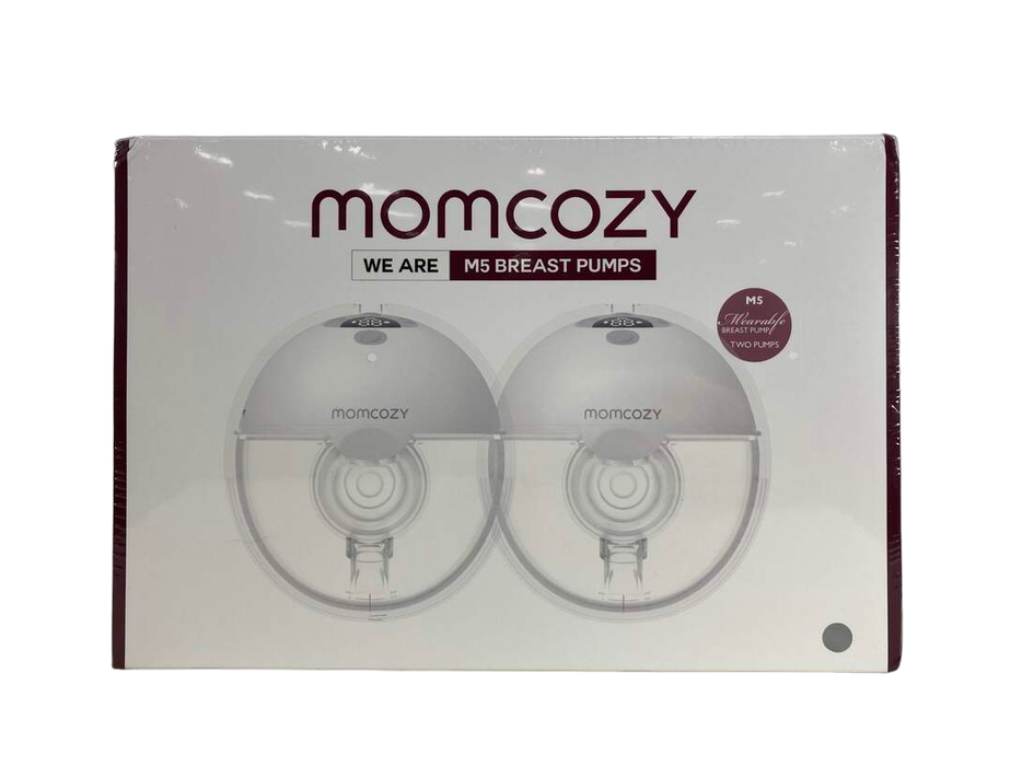 Shop Momcozy All-in-one M5 Double Wearable Breast Pump, Quill Grey at Goodbuygears