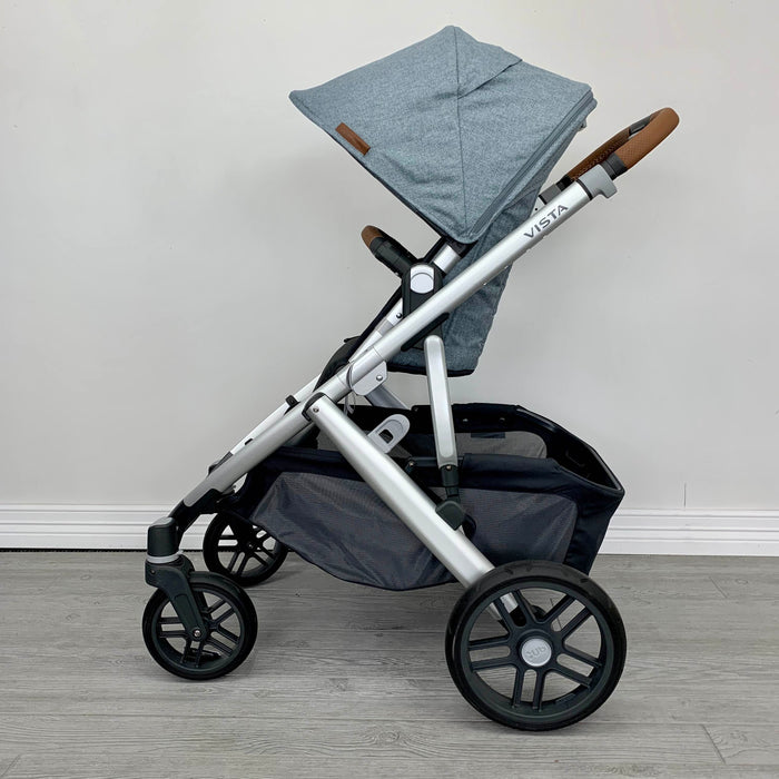 Shop UPPAbaby VISTA V2 Stroller, Gregory (Blue Melange) at Goodbuygears